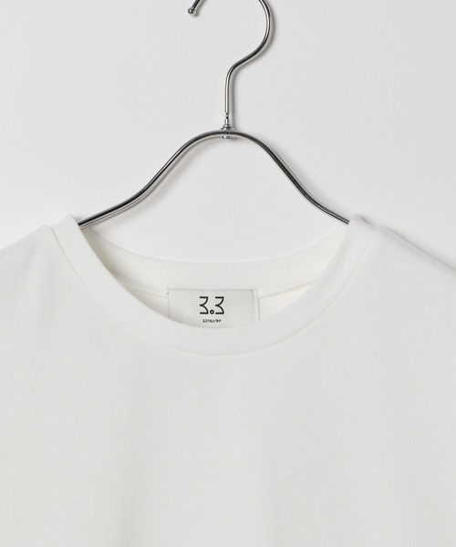 3.3 Field Trip （3.3フィールドトリップ）の「3.3 Field Trip／レースダブルフリルT（Tシャツ/カットソー・レディース・ブラック/オフホワイト・FREE）」の18枚目の写真