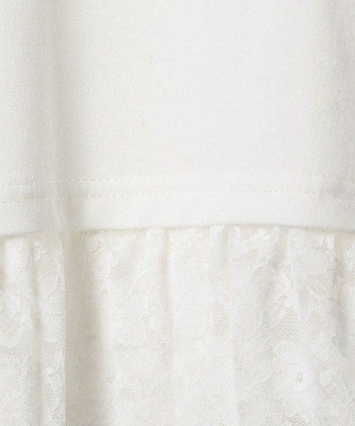 3.3 Field Trip （3.3フィールドトリップ）の「3.3 Field Trip／レースダブルフリルT（Tシャツ/カットソー・レディース・ブラック/オフホワイト・FREE）」の22枚目の写真