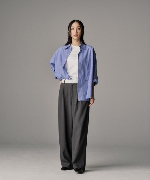 THE CLE（ザクレ）の「MARBELT SLACKS（スラックス）」 - WEAR