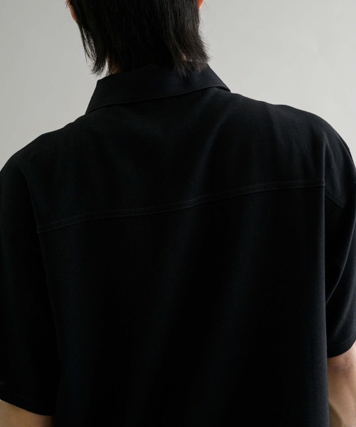 EPNK】Jacket like half sleeve shirt / ジャケットライクハーフ