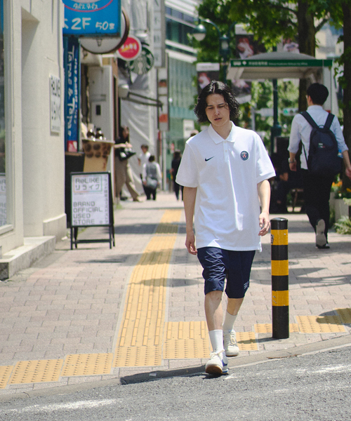 NIKE(ナイキ)の「【NIKE / ナイキ】 PSG THE NIKE PL DF 2.0 HV8994(ポロシャツ・メンズ・ホワイト・SMALL/MEDIUM/LARGE/X-LARGE/XX-LARGE)」の4枚目の写真