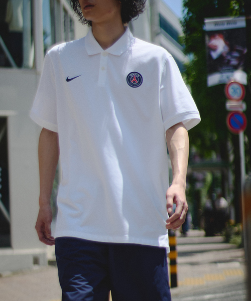 NIKE(ナイキ)の「【NIKE / ナイキ】 PSG THE NIKE PL DF 2.0 HV8994(ポロシャツ・メンズ・ホワイト・SMALL/MEDIUM/LARGE/X-LARGE/XX-LARGE)」の7枚目の写真