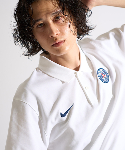 NIKE(ナイキ)の「【NIKE / ナイキ】 PSG THE NIKE PL DF 2.0 HV8994(ポロシャツ・メンズ・ホワイト・SMALL/MEDIUM/LARGE/X-LARGE/XX-LARGE)」の18枚目の写真