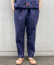 【TonyTaizsun/トニータイズサン】Maiami to Jamaica Pants ストライプ　ワイドパンツ　テーパード