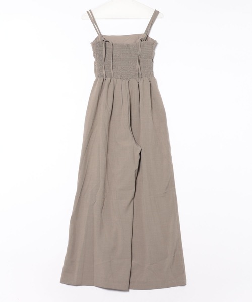SUWDEE(スーディー)の「camisole wide salopette(サロペット/オーバーオール・レディース・グレー・FREE)」の15枚目の写真