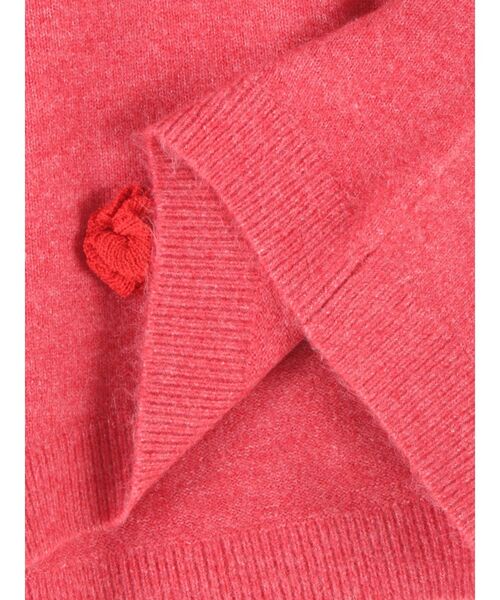 CALNAMUR（カルナムール）の「バラモチーフニット（ニット/セーター・レディース・レッド/ホワイト/ブラック・FREE）」の12枚目の写真
