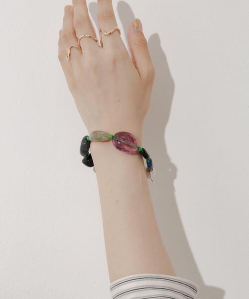 SMELLY（スメリー）の「カラフルモチーフヘアポニー（ヘアゴム・レディース・イエロー系その他/パープル系その他/レッド系その他・-）」の9枚目の写真