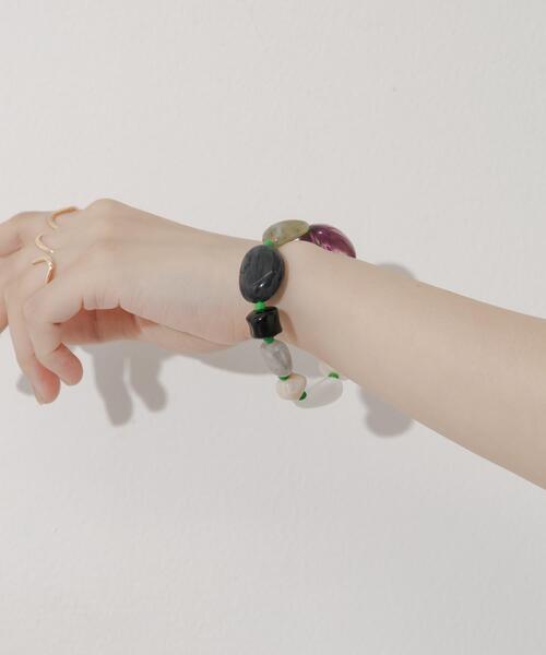 SMELLY（スメリー）の「カラフルモチーフヘアポニー（ヘアゴム・レディース・イエロー系その他/パープル系その他/レッド系その他・-）」の10枚目の写真