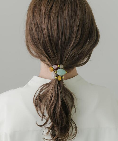 SMELLY（スメリー）の「カラフルモチーフヘアポニー（ヘアゴム・レディース・イエロー系その他/パープル系その他/レッド系その他・-）」の12枚目の写真