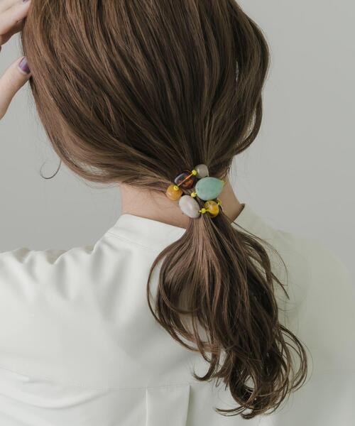 SMELLY（スメリー）の「カラフルモチーフヘアポニー（ヘアゴム・レディース・イエロー系その他/パープル系その他/レッド系その他・-）」の13枚目の写真