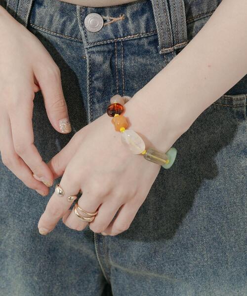 SMELLY（スメリー）の「カラフルモチーフヘアポニー（ヘアゴム・レディース・イエロー系その他/パープル系その他/レッド系その他・-）」の15枚目の写真