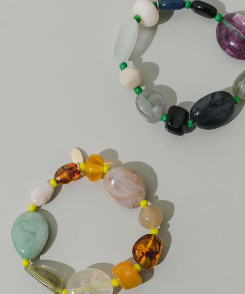 SMELLY（スメリー）の「カラフルモチーフヘアポニー（ヘアゴム・レディース・イエロー系その他/パープル系その他/レッド系その他・-）」の17枚目の写真