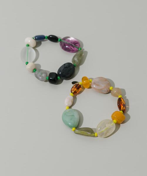 SMELLY（スメリー）の「カラフルモチーフヘアポニー（ヘアゴム・レディース・イエロー系その他/パープル系その他/レッド系その他・-）」の18枚目の写真