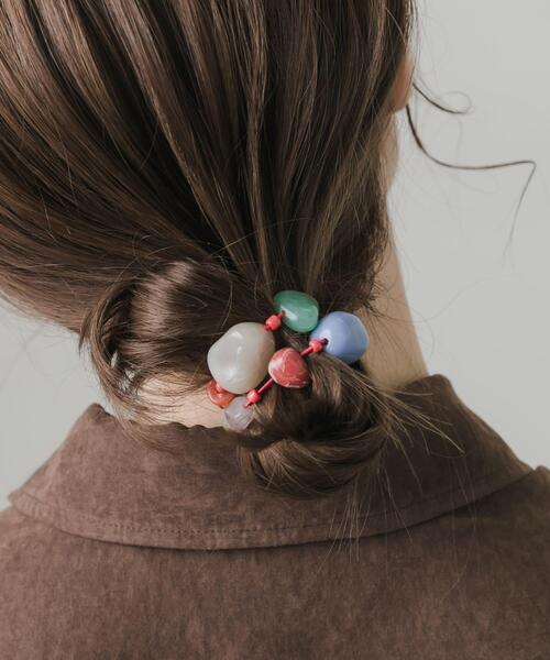 カラフルモチーフヘアポニー（ヘアゴム）｜SMELLY（スメリー）の