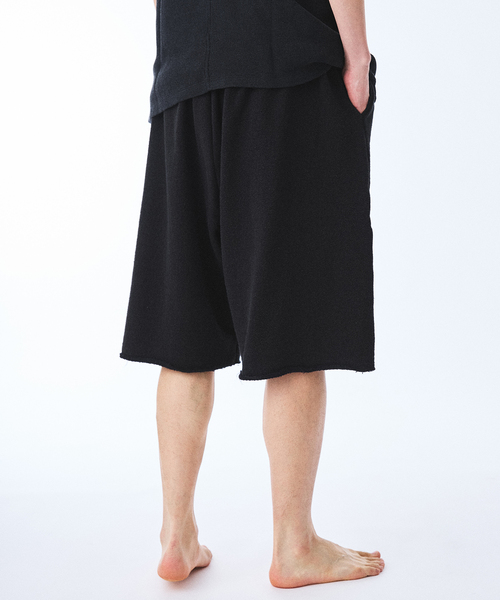 EDIFICE(エディフィス)の「E. ×TanC (タンク) SWEAT BUGGY SHORTS(スウェットパンツ・メンズ・チャコールグレー・FREE)」の5枚目の写真