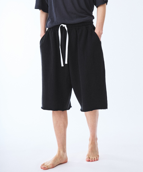 EDIFICE(エディフィス)の「E. ×TanC (タンク) SWEAT BUGGY SHORTS(スウェットパンツ・メンズ・チャコールグレー・FREE)」の8枚目の写真