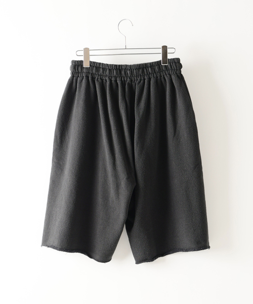 EDIFICE(エディフィス)の「E. ×TanC (タンク) SWEAT BUGGY SHORTS(スウェットパンツ・メンズ・チャコールグレー・FREE)」の12枚目の写真
