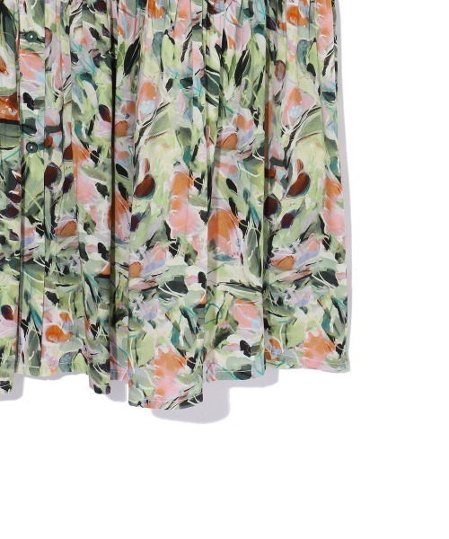 ketty（ケティ）の「レーヨンティアードワンピース≪手洗い可能≫（ワンピース・レディース・ブルー系その他/ネイビー/グリーン系その他・M）」の16枚目の写真