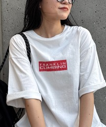 Franklin Climbing | 【Franklin Climbing】ユニセックスレッドロゴプリントTEE(Tシャツ/カットソー)