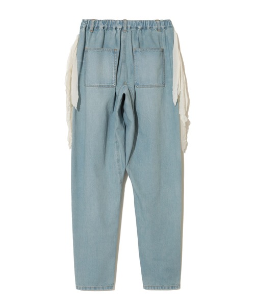 UNDERCOVER(アンダーカバー)の「UP2E1504-1(デニムパンツ・レディース・インディゴブルー/ブラック・1/2)」の3枚目の写真