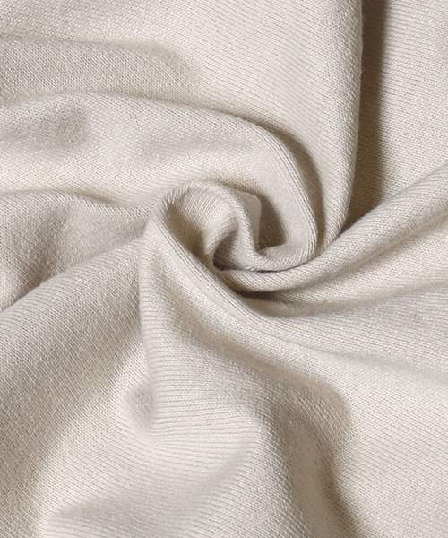 coca（coca）（コカ）の「ワンポイント刺繍Tシャツ（Tシャツ/カットソー・メンズ・ライトベージュ/ワイン・XL/M/L）」の17枚目の写真