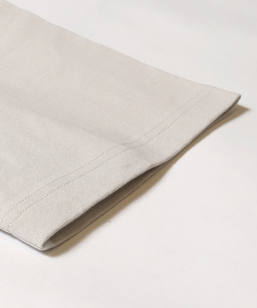 coca（coca）（コカ）の「ワンポイント刺繍Tシャツ（Tシャツ/カットソー・メンズ・ライトベージュ/ワイン・XL/M/L）」の15枚目の写真