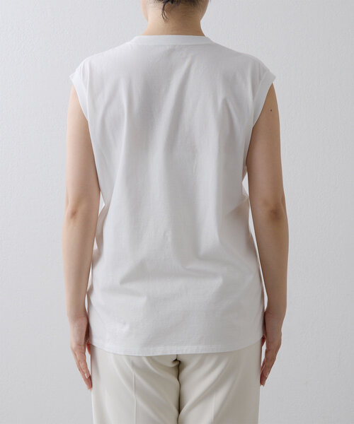 セール】ノースリーブロゴTシャツ（Tシャツ/カットソー）｜Whim