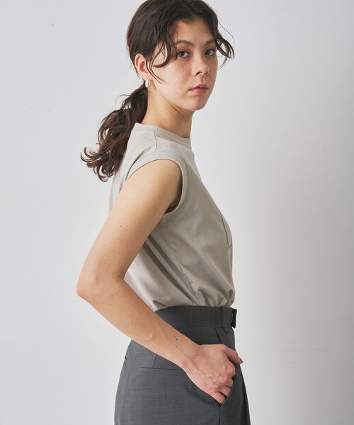 セール】ノースリーブロゴTシャツ（Tシャツ/カットソー）｜Whim