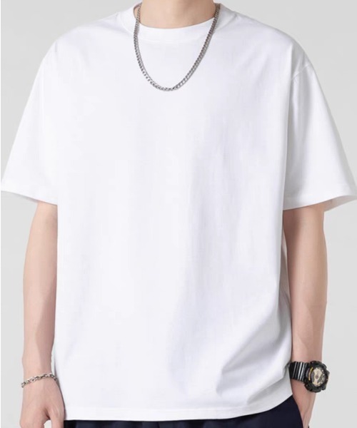 REBALANCE(リバランス)の「ドロップショルダーTシャツ(Tシャツ/カットソー・メンズ・A/B・LARGE/MEDIUM)」の4枚目の写真