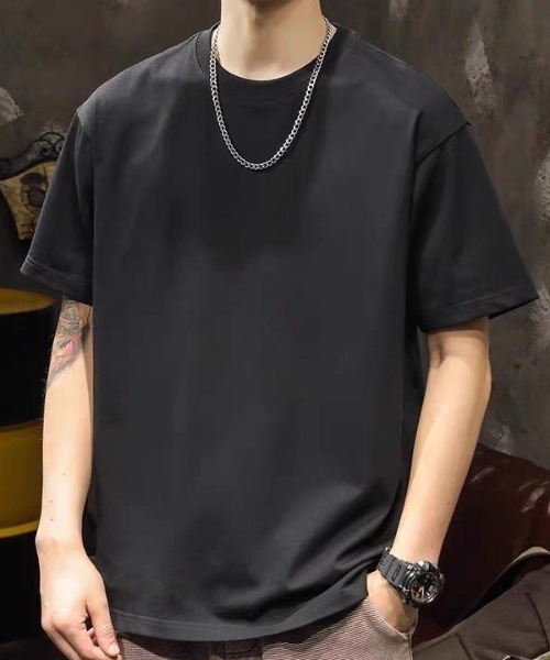 REBALANCE(リバランス)の「ドロップショルダーTシャツ(Tシャツ/カットソー・メンズ・A/B・LARGE/MEDIUM)」の5枚目の写真