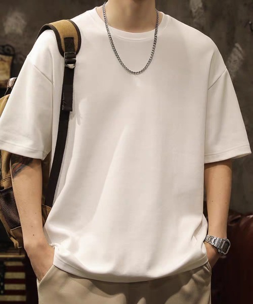 REBALANCE(リバランス)の「ドロップショルダーTシャツ(Tシャツ/カットソー・メンズ・A/B・LARGE/MEDIUM)」の8枚目の写真