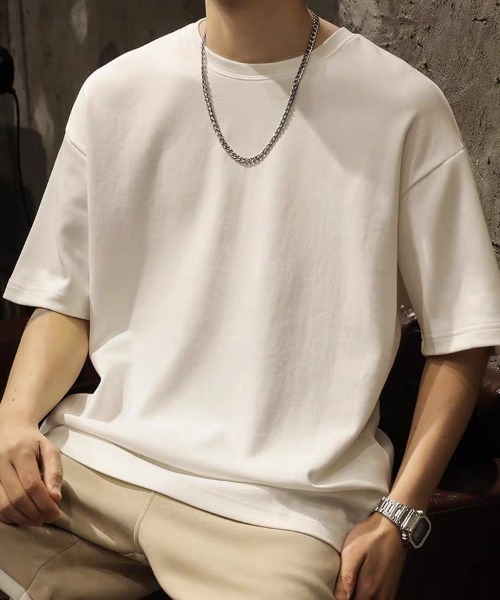 REBALANCE(リバランス)の「ドロップショルダーTシャツ(Tシャツ/カットソー・メンズ・A/B・LARGE/MEDIUM)」の7枚目の写真