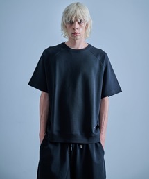 NUMBER (N)INE（ナンバーナイン）の「【NUMBER(N)INE/ナンバーナイン】FIRM COTTON RAGLAN SHORT SLEEVE SWEATSHIRT / EASY SHORTS 2-PIECE SET / ファーム コットン ラグラン ショートスリーブ スウェット & イージー ショーツ 2ピース セットアップ（ルームウェア/パジャマ）」