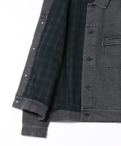 Quiksilver(クイックシルバー)の「DENIM JACKET/クイックシルバーデニムブルゾン(ブルゾン・メンズ・インディゴブルー/ブラック/ミント・MEDIUM/X-LARGE/LARGE)」の5枚目の写真