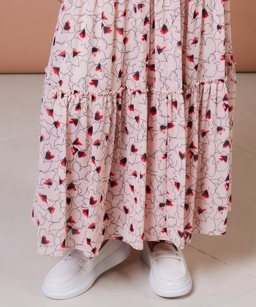 DOUBLE STANDARD CLOTHING（ダブルスタンダードクロージング）の「シフォンフリルワンピース（ワンピース・レディース・カラフル・38/36）」の11枚目の写真