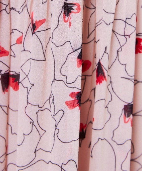 DOUBLE STANDARD CLOTHING（ダブルスタンダードクロージング）の「シフォンフリルワンピース（ワンピース・レディース・カラフル・38/36）」の12枚目の写真