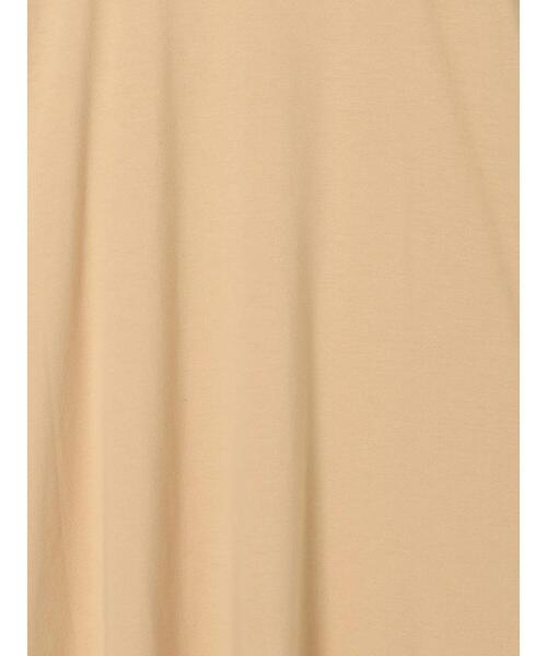 Samansa Mos2 blue(サマンサモスモスブルー)の「◎【接触冷感】ロゴプリントチュニック(Tシャツ/カットソー・レディース・ブラック/ベージュ/オフホワイト・F)」の13枚目の写真