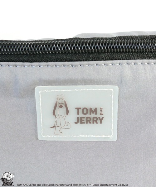 Tom&Jerry(トムアンドジェリー)の「【公式】TOM and JERRY カラーボディバッグ(ボディバッグ/ウエストポーチ・レディース・グリーン/ホワイト/オレンジ/ブルー/グレー/ブラック・FREE)」の9枚目の写真