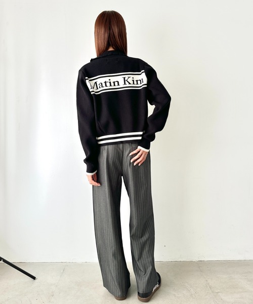 Matin Kim ジップアップニット 中古・古着通販】Matin Kim (マーティン・キム) ジップニット