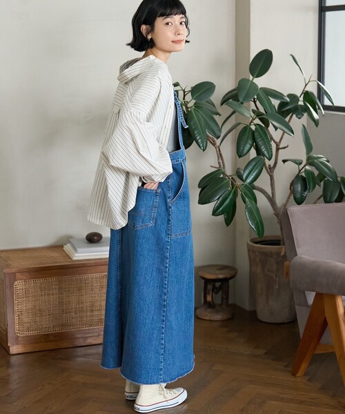 【TA☆yuk】フィーニーフリースサロペットスカート セール】SOMETHING × FREAK'S STORE/サムシング 別注 NARROW