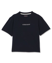 GUESS JEANS（ゲスジーンズ）の「GUESS JEANS Ss Cn Boxy Embro Logo Tee ロゴTシャツ（Tシャツ/カットソー）」