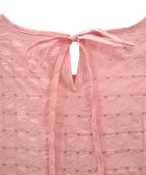 ジャガードボリュームワンピース / ミドル丈 ロング丈 夏服 春服 秋服