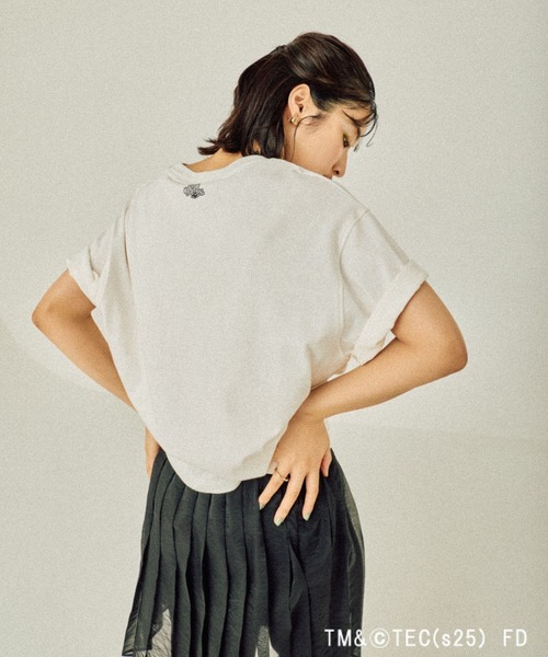 LEPSIM(レプシィム)の「【CINEMA/シネマ】アソートプリントT 570278(Tシャツ/カットソー・レディース・チャコールグレー/ホワイト/ホワイト系その他/ブルー・FREE)」の14枚目の写真