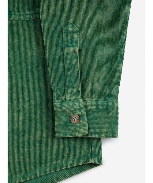BOBO CHOSES(ボボショーズ)の「Bobo Joker corduroy shirt(シャツ/ブラウス・キッズ・グリーン・12-13y/2-3YEAR/4-5YEAR/6-7YEAR/8-9y/10-11y)」の6枚目の写真