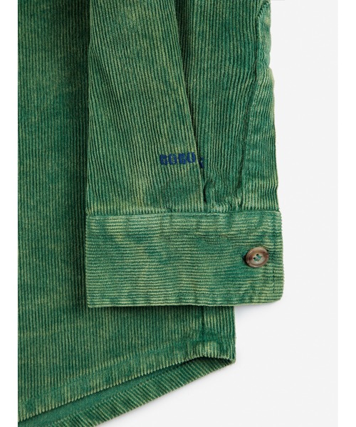 BOBO CHOSES(ボボショーズ)の「Bobo Joker corduroy shirt(シャツ/ブラウス・キッズ・グリーン・12-13y/2-3YEAR/4-5YEAR/6-7YEAR/8-9y/10-11y)」の7枚目の写真