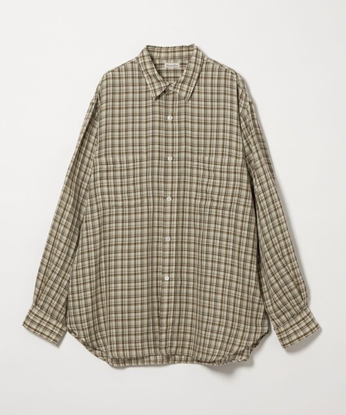steven alan スラブ レギュラーカラー シャツ LOOSE Steven Alan（スティーブンアラン）の「＜Steven Alan＞ スラブ