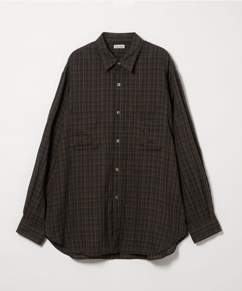 steven alan スラブ レギュラーカラー シャツ LOOSE Steven Alan（スティーブンアラン）の「＜Steven Alan＞ スラブ