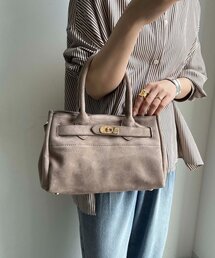 DouDou | フェイクスエードスクエアバッグ(ショルダーバッグ)