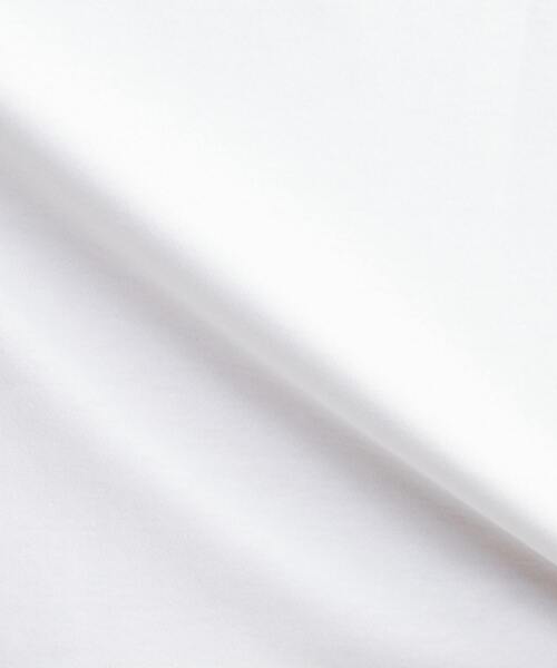 MEN'S MELROSE（メンズメルローズ）の「マーセライズドスムース キーネックTシャツ（Tシャツ/カットソー・メンズ・ベージュ/ブラック/ホワイト・3/4/2）」の11枚目の写真