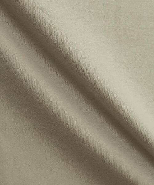 MEN'S MELROSE（メンズメルローズ）の「マーセライズドスムース キーネックTシャツ（Tシャツ/カットソー・メンズ・ベージュ/ブラック/ホワイト・3/4/2）」の13枚目の写真